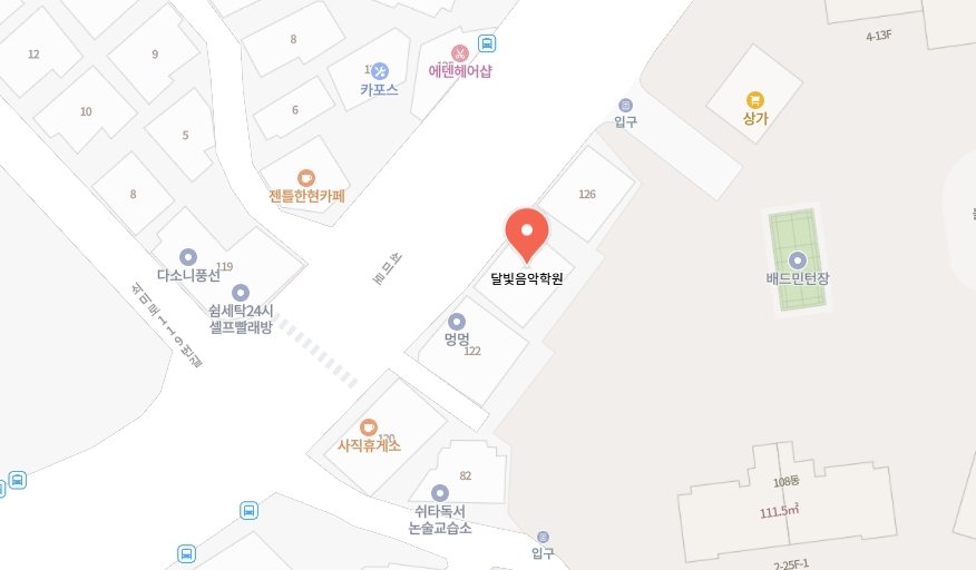 리노젠바이오 위치 지도
